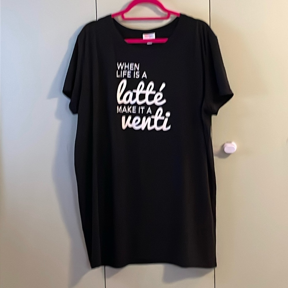 LulaRoe When Life is a Latte T-Shirt